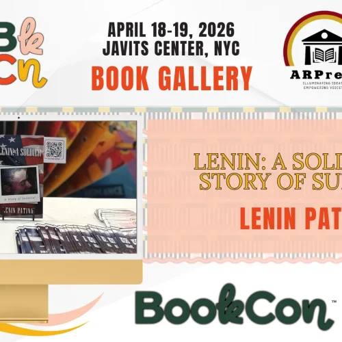 “Lenin: A SOLDIER – A Story of Survival” by Lenin Patino Showcased at BookCon 2026 at the Javits Center, NYC (April 18–19, 2026)