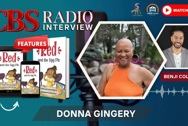 CBS Radio’s Benji Cole interviews Donna Gingery, author of “Red and the Egg Pie”