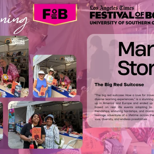 Book Signing Highlight: “The Big Red Suitcase” by Margot Stornelli Featured at the 2026 Los Angeles Times Festival of Books (LATFOB)