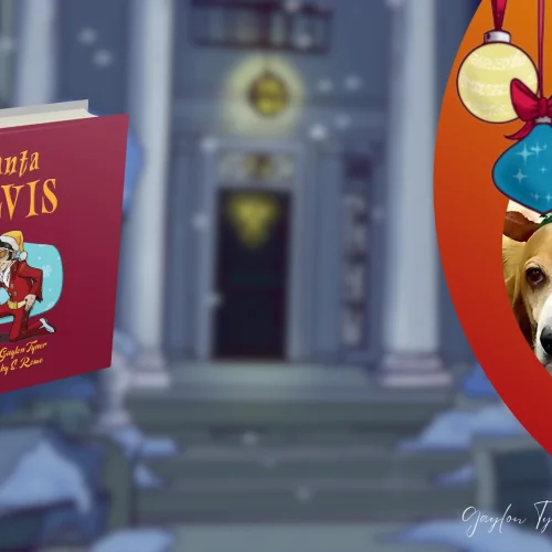 “Santa Elvis” by Gaylon Tyner is now available for purchase