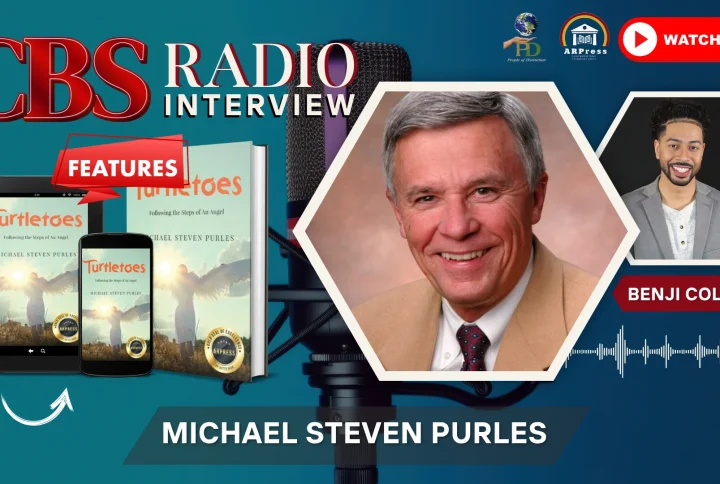 CBS Radio’s Benji Cole interviews Michael Steven Purles, author of “Turtletoes: Following the Steps of An Angel”