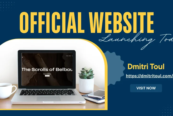 The website for Dmitri Toul’s book, “The Scrolls of Belbou (New Edition),” is now live