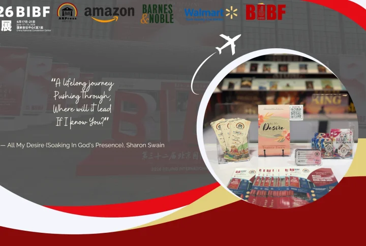 “All My Desire (Soaking In God’s Presence)” by Sharon Swain Featured at the 2026 Beijing International Book Fair (BIBF)