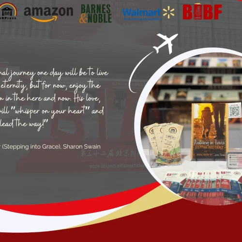 “Walking in Favor (Stepping into Grace)” by Sharon Swain Featured at the 2026 Beijing International Book Fair (BIBF)