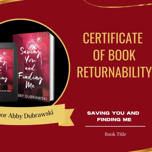 “Saving You and Finding Me” by Abby Dubrawski is tagged as returnable