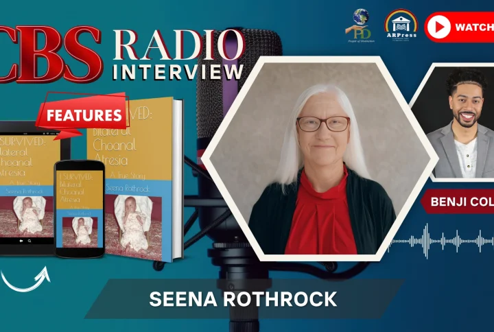 CBS Radio’s Benji Cole interviews Seena Rothrock, author of “I SURVIVED: Bilateral Choanal Atresia (A True Story)”